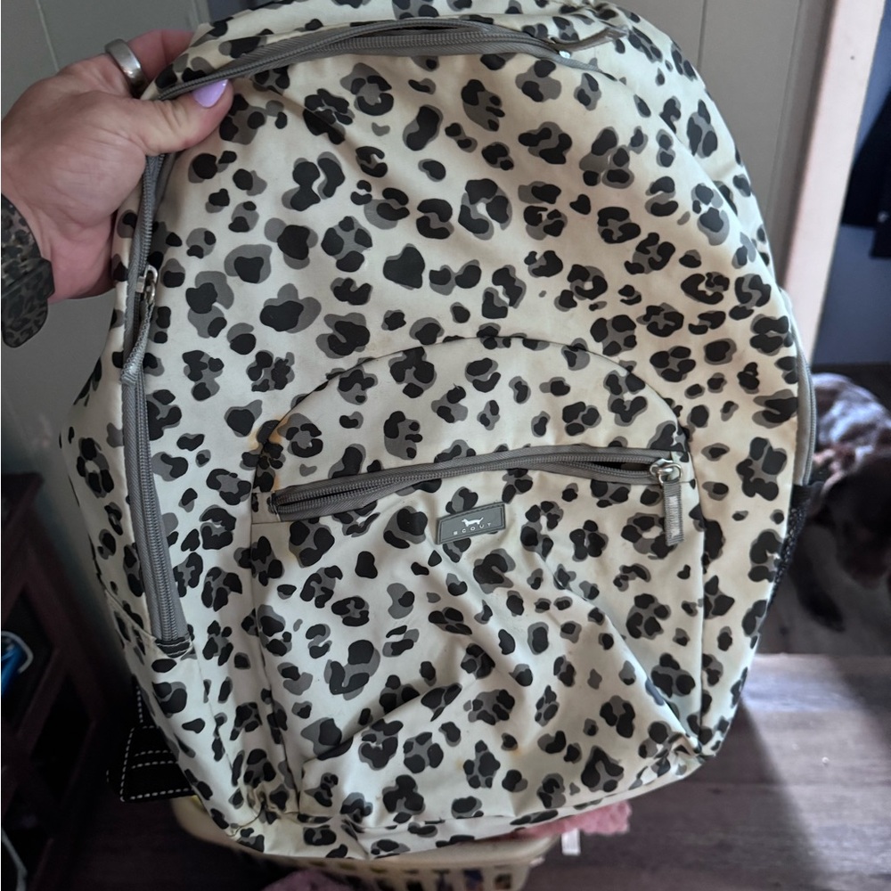 Leopard Print Backpack - image 3
